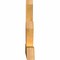 Ekena Millwork Saratoga Rough Sawn Timber Gable Bracket, Western Red Cedar, 72"W x 33"H x 4"D x 6"F, 11/12 Pitch GBW072X33X0406SAR00RWR - alternate 2
